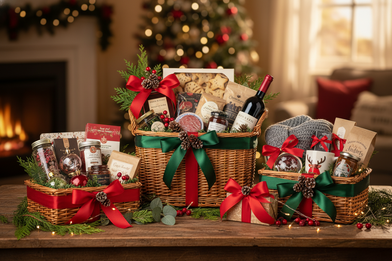 local christmas gifts and gift baskets